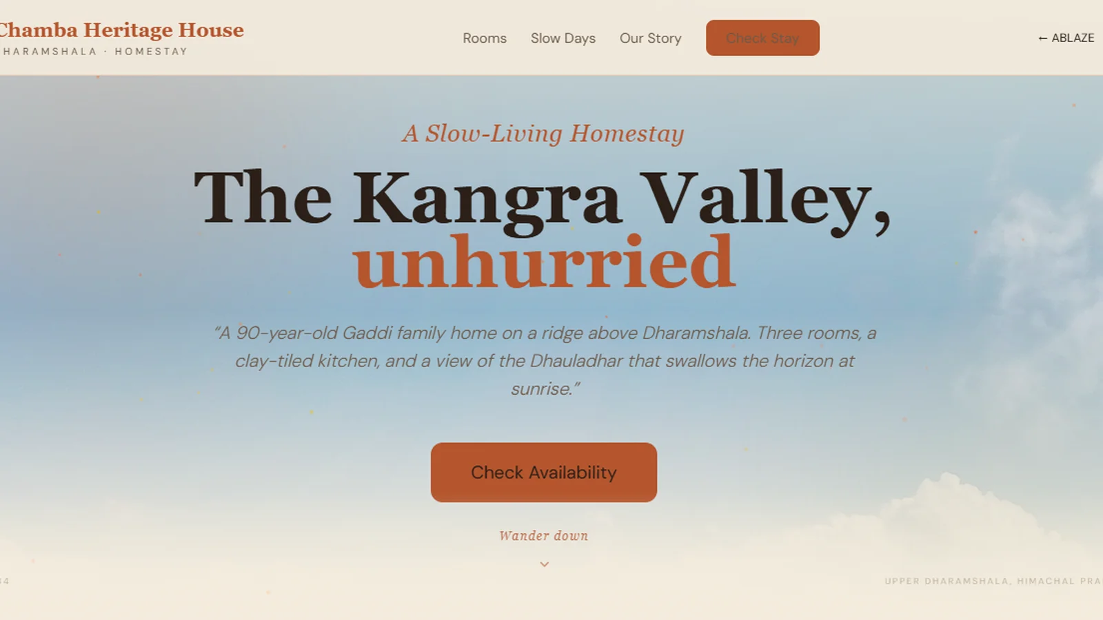 Chamba Heritage House homestay