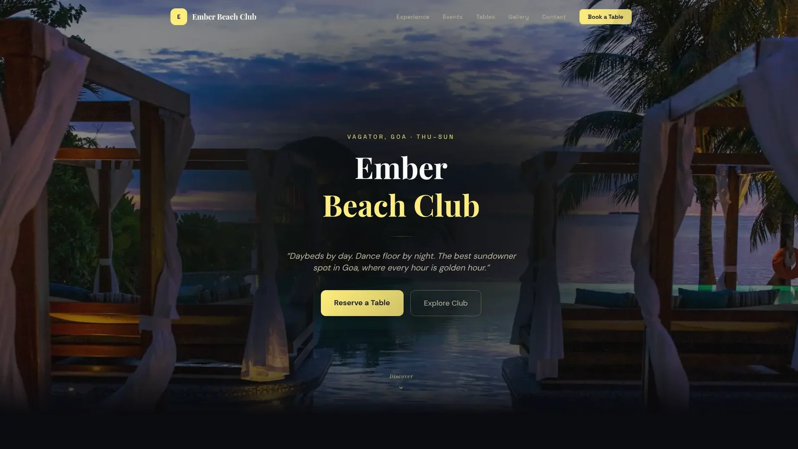 Ember Beach Club
